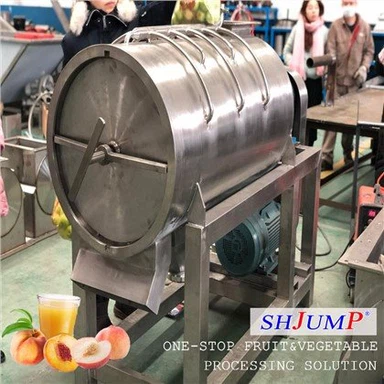 خط تصنيع عصير الخوخ